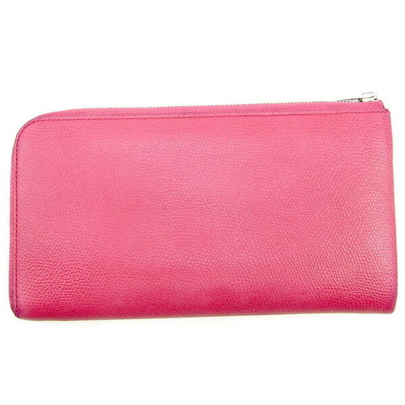 Celine pink Wallet zipper leather long - Picture 1 of 6